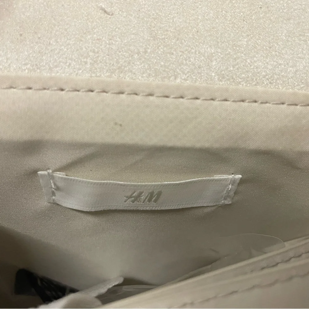 H&M Elegant Cream Shoulder Bag
